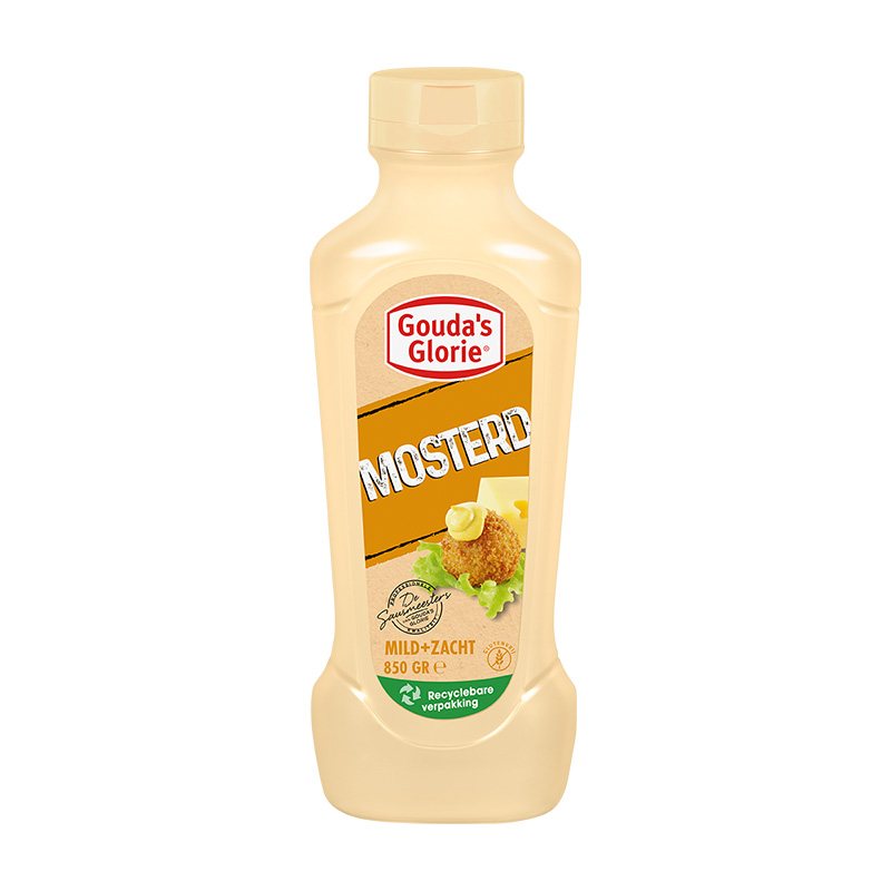 Mostaza botella flexible 850ml