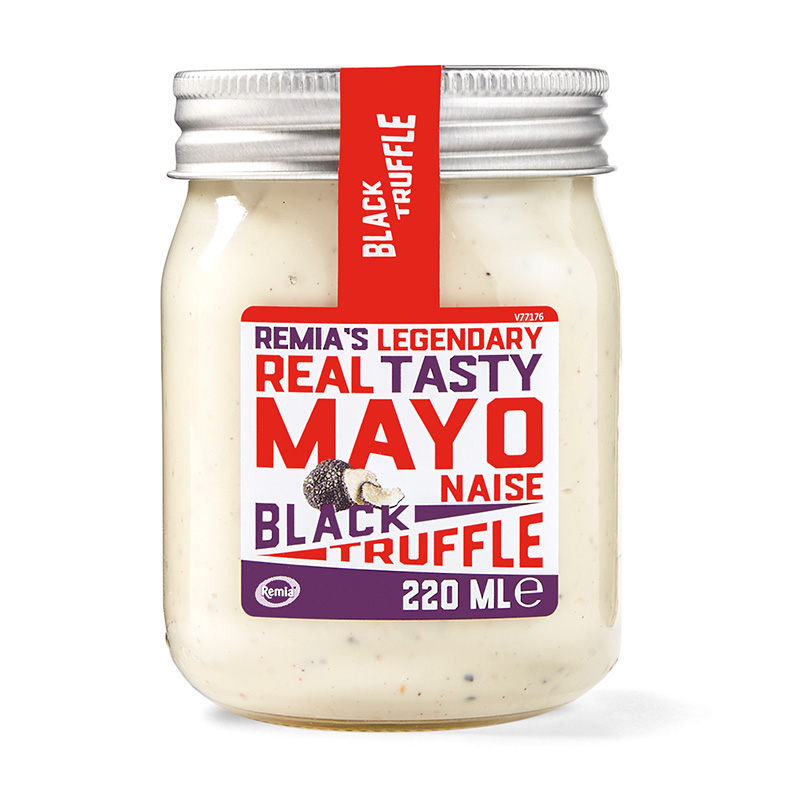 Legendary Real Tasty Mayonnaise Black Truffle 220ml