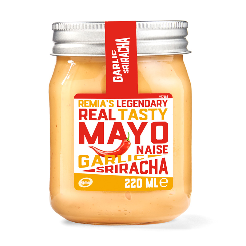 Legendary Real Tasty Mayonnaise Garlic Sriracha 220ml